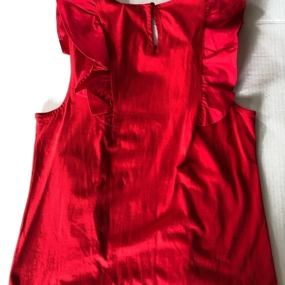 JCREW Ruffle Tank - Picture 6 of 10